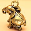 Antique Elephant Pendant Vintage Animal Charm Keychains Jewelry Decoration Crafts Figurines Desktop Decor Handmade
