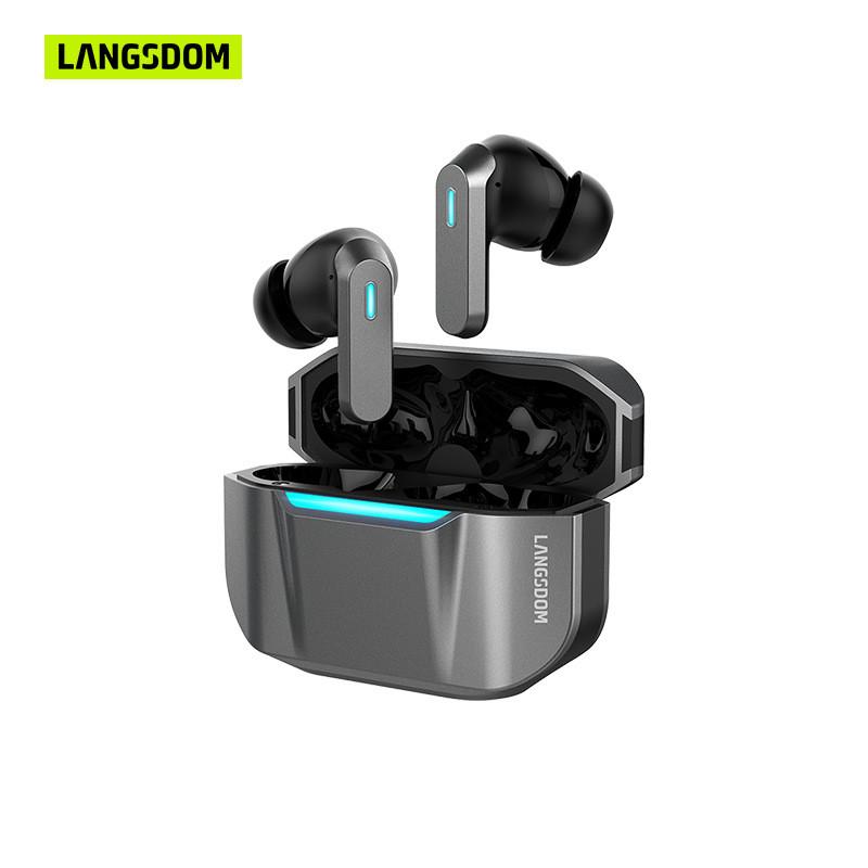 

Bluetooth Earbuds Long Battery Life Wireless With Noise Cancelling Sweatproof For Gaming And Calls чорний