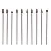 Double Cut Burrs Carbide Rotary Burrs 1 8 Inch Shank 100mm Long Burrs Deburring Tools High Abrasion Resistance