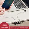 Original Desktop Magnetic Cable Organizer and Holder Clip - Cable Manager for Chargers and Wires