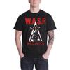 WASP T Shirt Wild Child The Last Command Band Logo Official Mens New Black