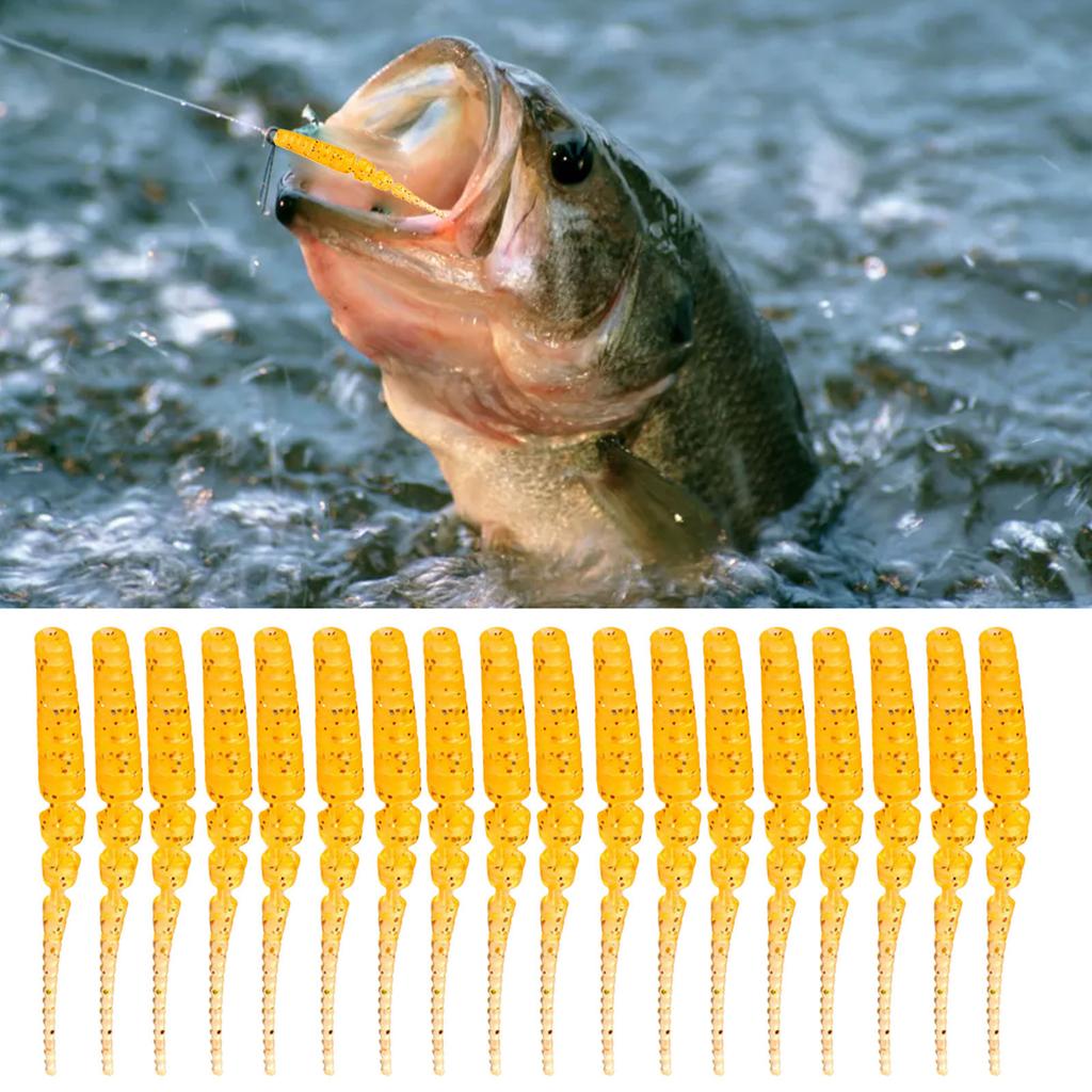 35pcs Leurres de Pêche Flottants Leurres Stylets Flottants Leurres Souples Top Water pour Attirer le Poisson