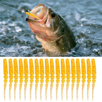35pcs Leurres de Pêche Flottants Leurres Stylets Flottants Leurres Souples Top Water pour Attirer le Poisson