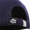 EIGHTVOLUME Ev Plain Corduroy Cap (Navy)