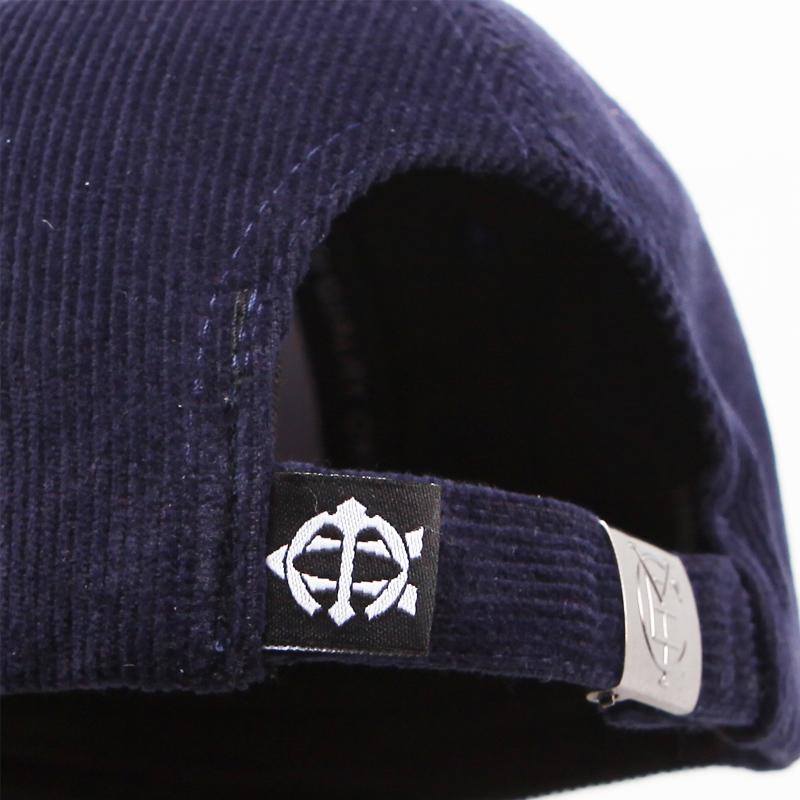 EIGHTVOLUME Ev Plain Corduroy Cap (Navy)