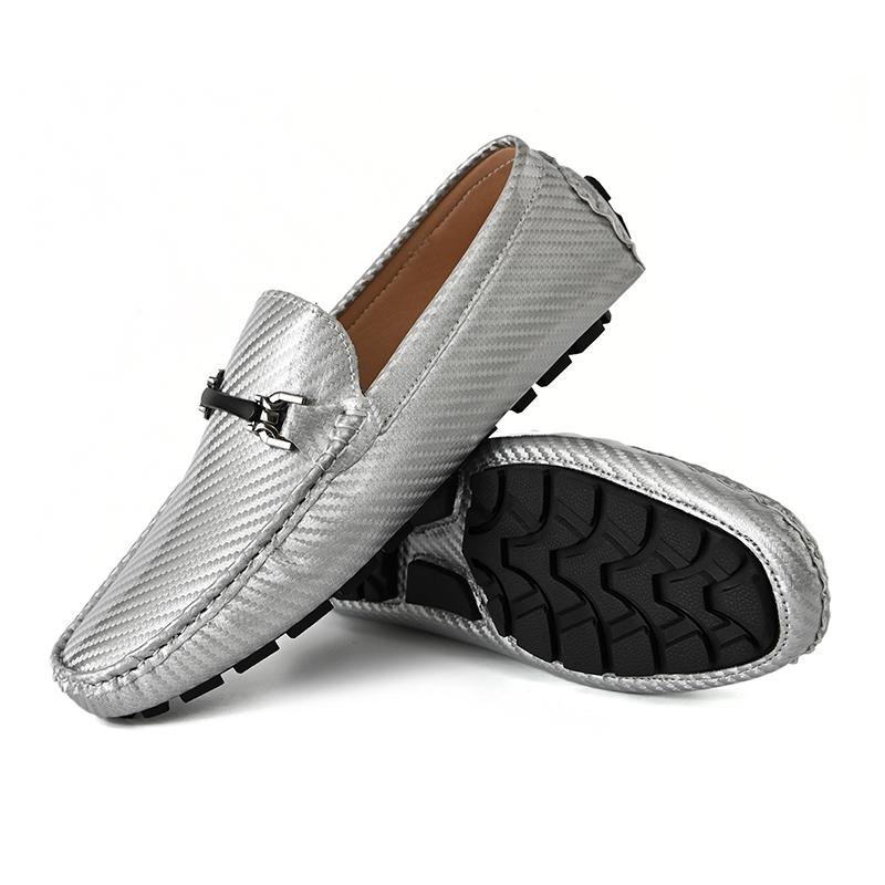Módní mokasíny Pánské ručně vyráběné ležérní nazouvací boty PU kůže Pánské mokasíny Venkovní pohodlné prodyšné Pánské řidičské boty