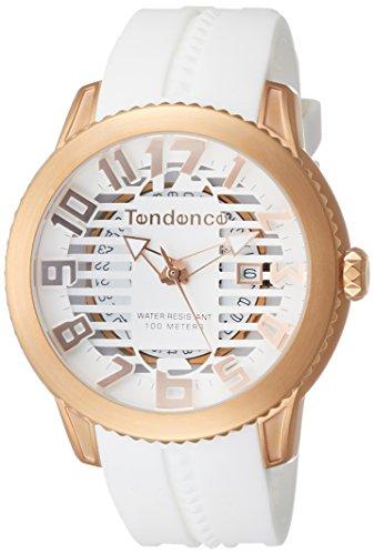 

TENDENCE DOME Watch with White Dial (TY013001) [Parallel Import]