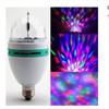 E27 3w Led Voice Automatic Rotating Stage  Lamp Prismatic Shell Shape Crystal Light Bulb For Disco