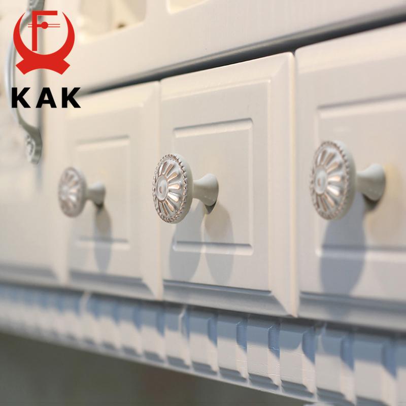 KAK Aliaj de Zinc Alb Crem Mânere pentru Dulap Mânere pentru Uși de Bucătărie Butoane pentru Sertare Mânere pentru Mobilier Modă Europeană Accesorii