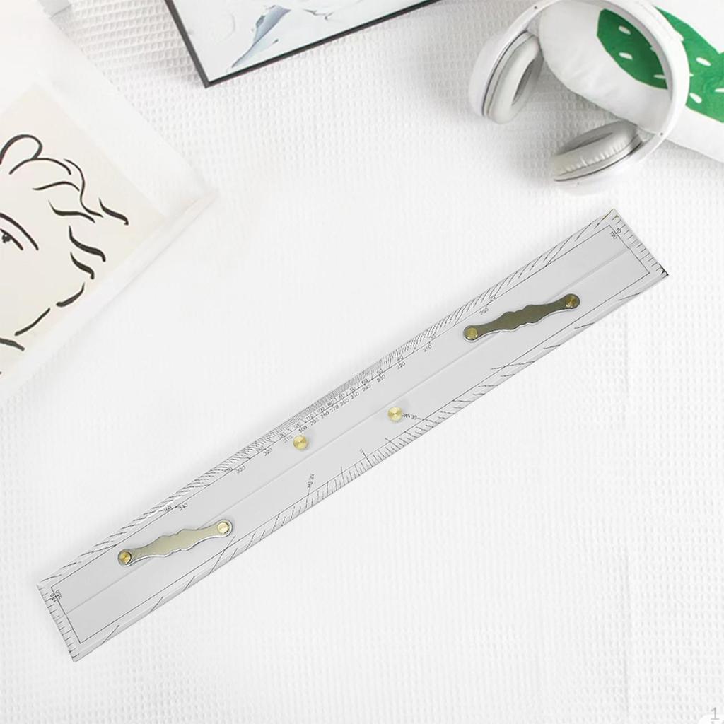 Marine Navigation Parallel Ruler Boat Accessories Compact Precision Portable for Ship Drawing