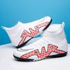 Mandarin duck football shoes men's and women's broken nails long and short nails ag primary and secondary school students children's high-top trainin