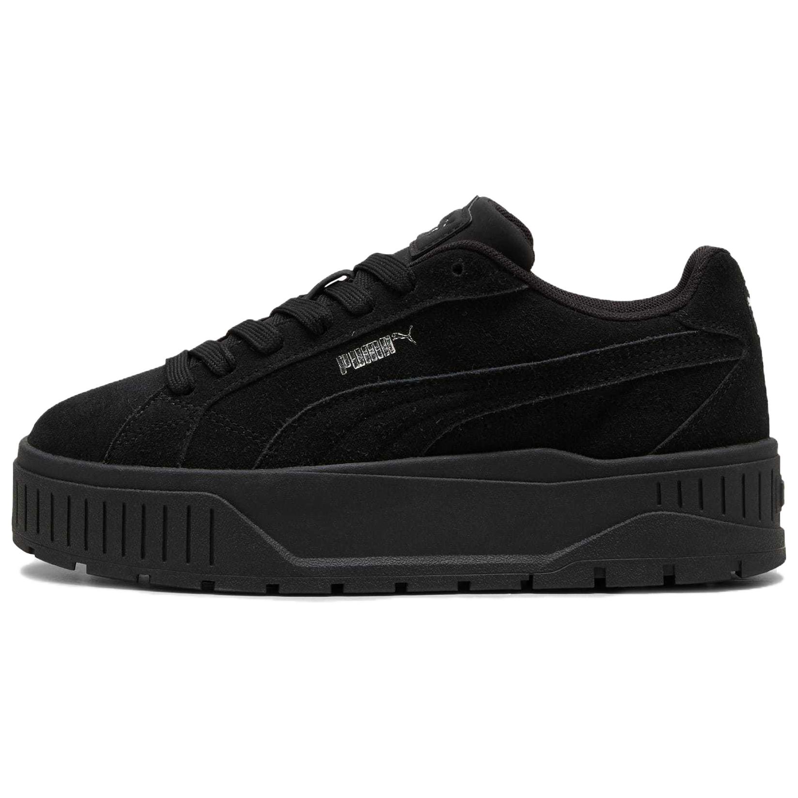 

Puma Кроссовки мужские Karmen 2 черные серебристые 397457-01 38.5