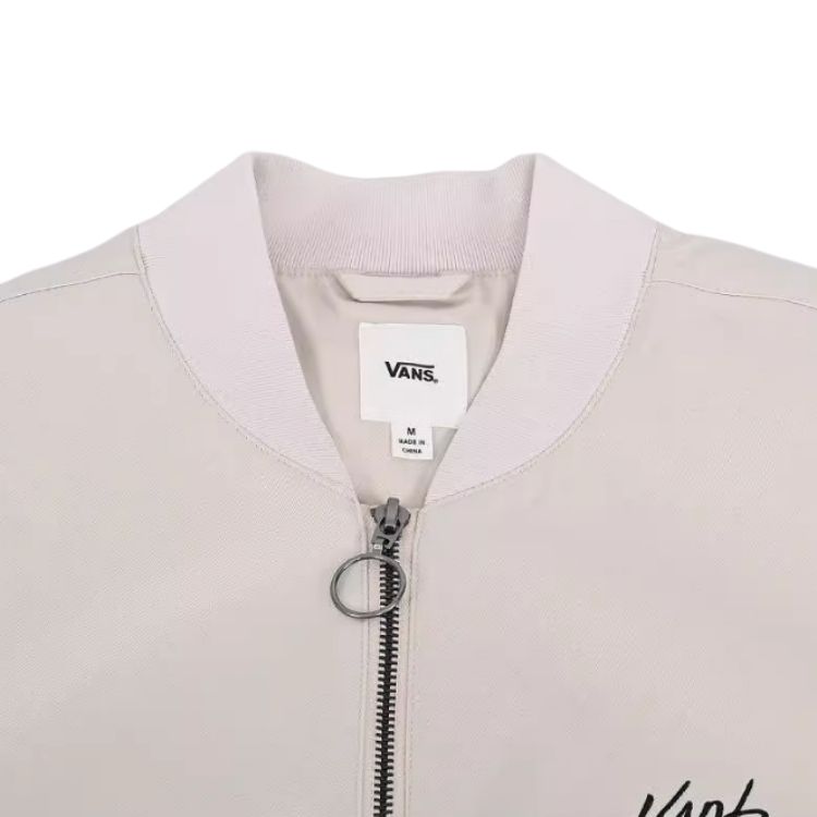 Vans FW24 Casual Fashion Versatile Jacket Women Jacket Beige VN000J2A2N1