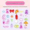 DIY Princess Jewelry Kit: Transparent Acrylic Gemstone Toys for Girls