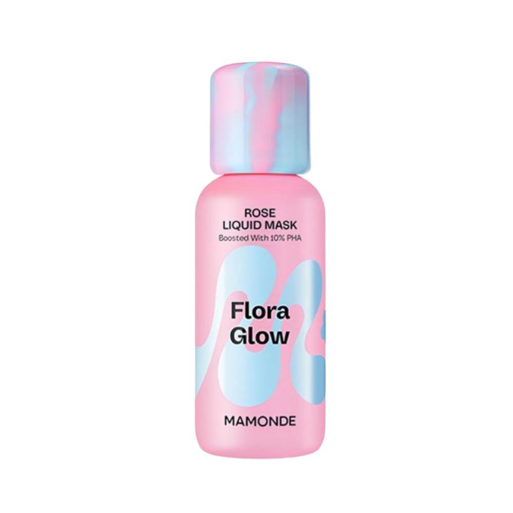 Mamonde Flora Glow Rose Liquid Mask Hydrating Radiance Boost 80ml