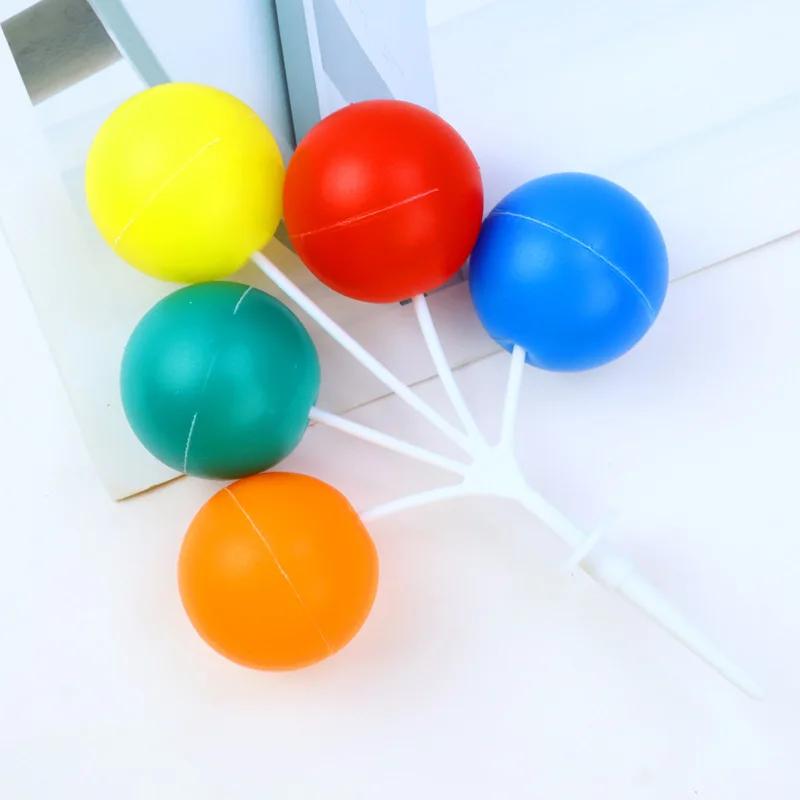 5 Buc/set Topper pentru tort cu bilă Roz Albastru Bilă Accesorii pentru Decorarea Tortului Pentru Nuntă Petrecere de Ziua de Naștere Decorare Tort