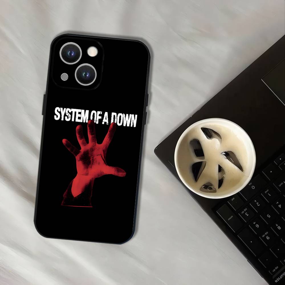 

Чохол для телефону Band Of D-Deftones-S для iPhone 16,15,14,13,12,11,Pro,XS,Max,XR,Plus,E,SE4,Mini Чорний М який iPhoneXSMAX