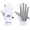 Cycling Gloves for Men Summer and Autumn Outdoor Sports  Half Finger Exposed Full Finger Touch Screen Fishing Breathable Ice Silk Thin Gloves