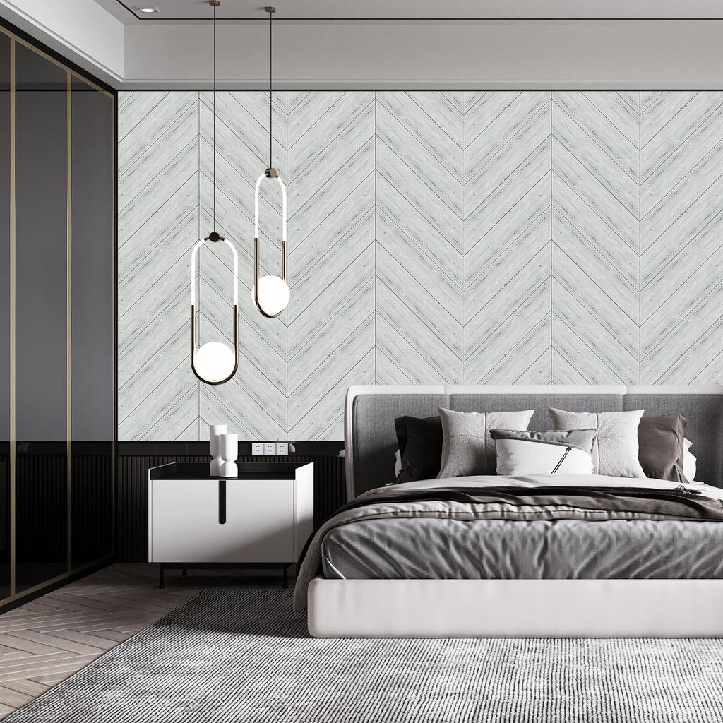 Mattierte PVC Holzmaserung Wasserdichte Bodenaufkleber - Schmutzabweisend für Küchen- & Schlafzimmerrenovierungen