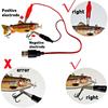 Electric Fishing  Lures 3.5" USB Rechargeable LED Light Bait Swimbaits Robotic Lures Crankbait Fishing Tackle Lifelike Fish