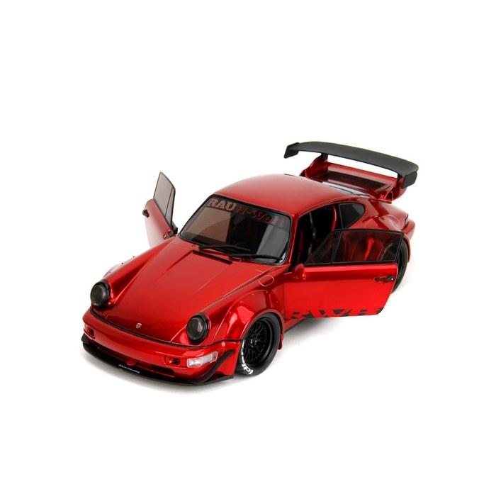 Kyosho Jada Toys PINK SLIP Series 1/18 Porsche RWB Red Metallic JADA35726