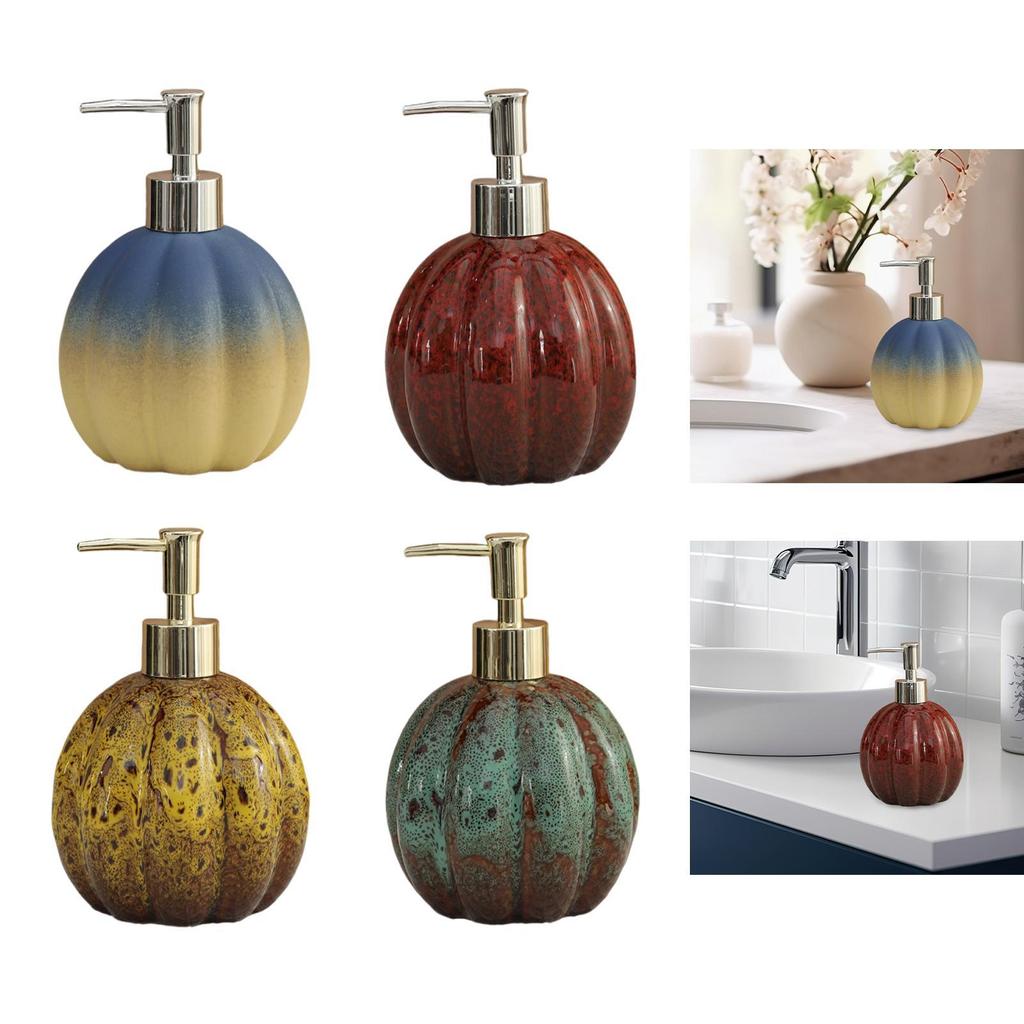 Halloween Pumpkin Soap Dispenser, Liquid Container, Hand Lotion Bottle, Liquid