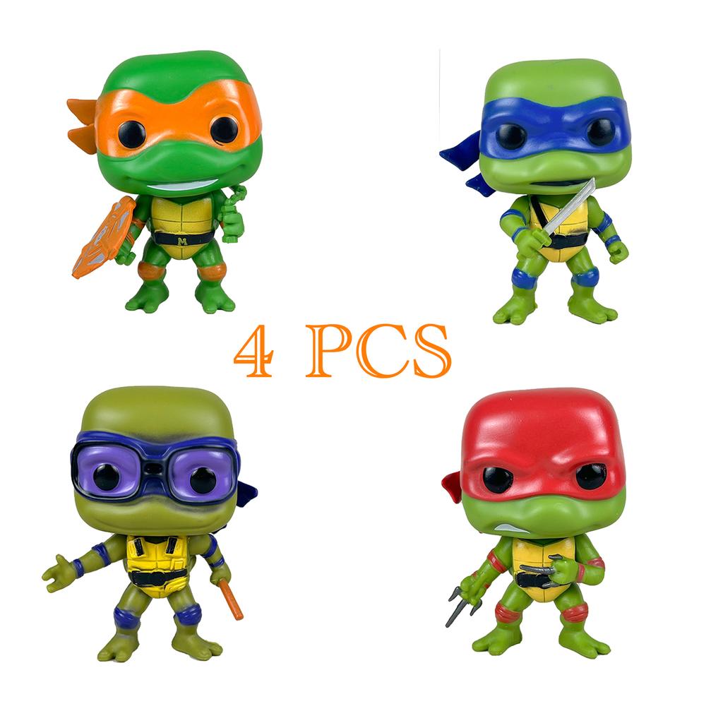 Latest Ninja Turtle Anime Figurine Neca 1990 Version Edition Action Figurine Model Pvc Statue Room Ornament Birthday Gifts