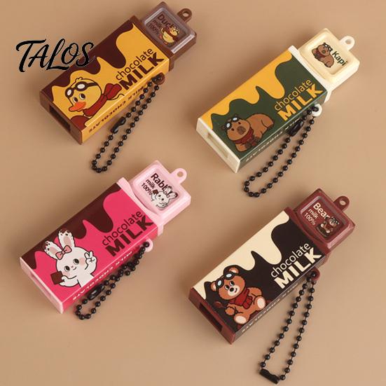 Snap Chocolate Toy Simulated Keychain Pendant, Stress Relief Pendant with Ball Chain, Hanging Decorative Accessory for Backpacks Handbags Fake