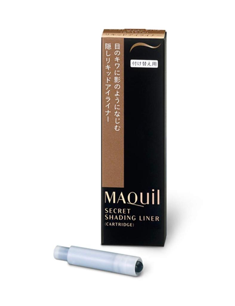 MAQUILLAGE Secret Shading Liner Eyeliner Pencil Eye Big Liquid Natural Brown Shiseido (Cartridge) 0.4mL Fragrance-Free Makeup, Eyes, Eyeliner,