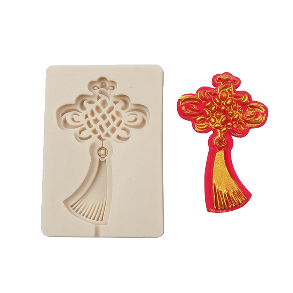 Chinese New Year Theme Chocolate Moulds Candy Molds Silicone Material Cake Decorating Tool Baking Accessories for Baking