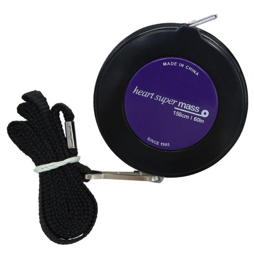 

Retractable Soft Cloth Ruler Centimeter Inch Retractable Ruler Mini Keychain Tape Measur Key Ring