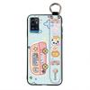 Durable Anti-dust Phone Case For ZTE Blade A71/Optus X Swift 5G Cute Kickstand Phone Holder Soft case Lanyard Anti-knock