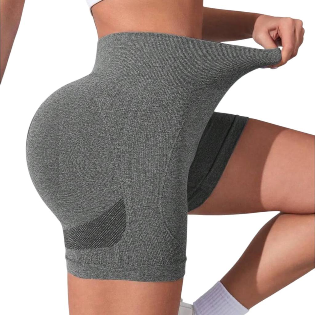 Colanti Scurti Push Up High Waist - Shaping, Breathable, Women, One Size, Black