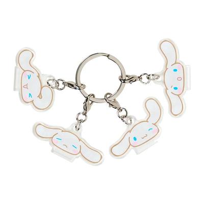 Sanrio Cinnamoroll 4-Piece Acrylic Key Chain ( Face ) NEW Sanrio Characters
