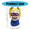 Clown Balaclava Hat for Adult Teens Knitted Clown Hat Cold Weather Balaclava Hat Photo Headwear Masquerades Accessories