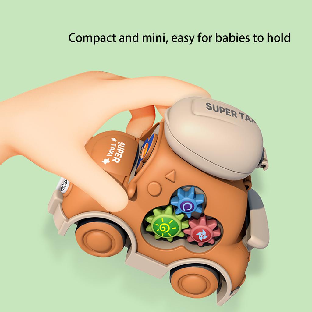 Children's Inertia Gear Car Toy, Multifunctional Storage Car, Detachable Storage, Puzzle and Fun Car Toy