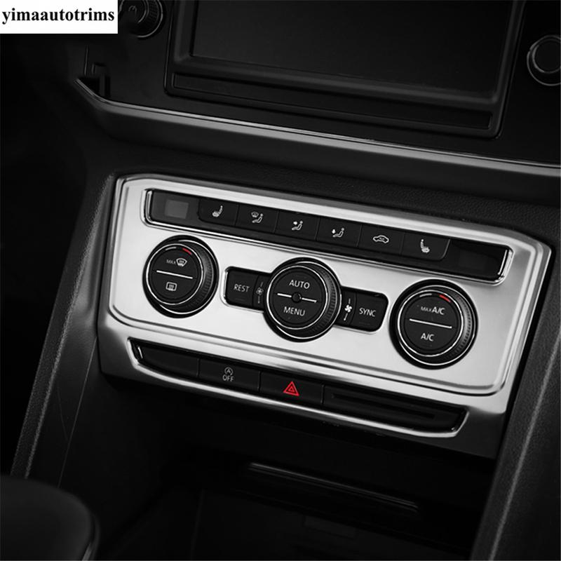 AC Air Window Lift Head Light Lamp Gear Panel Rest Pedal Cover Trim Accessories For VW Volkswagen Atlas / Teramont 2017 -