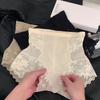 High Waist Slimming Shapewear Lace Flower Body Shaping Underpants Tummy Control Underwear  Female