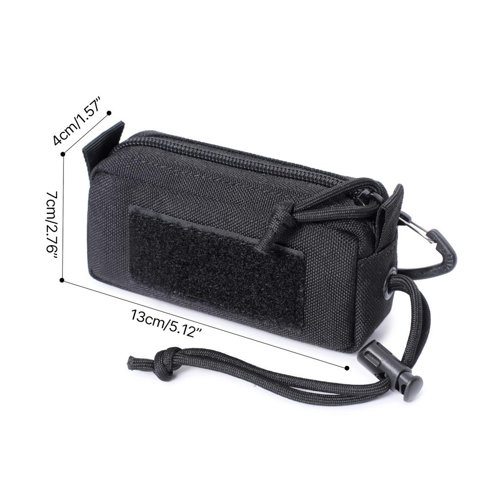Universal Tactically Pouch Coin Purse Belt Holsters Attachment Belt Holder Waist Bag Case Utility Small Pouch Easy Use