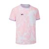 Under Armour Casual Breathable Jersey Short Sleeve T-Shirt Unisex Tops Pink 25500513-647