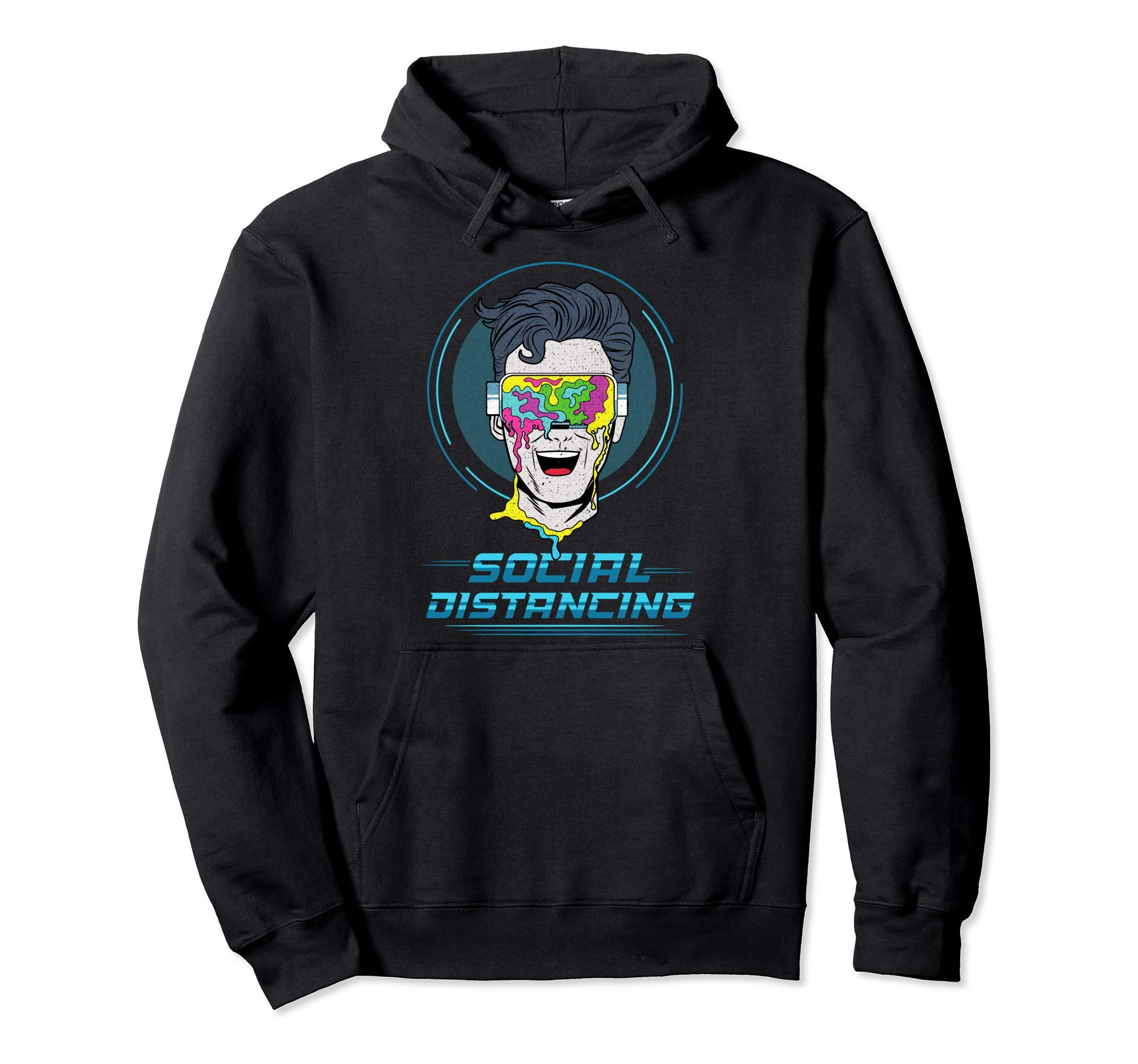

Virtual Reality VR Game Social Distancing Meme Hoodie