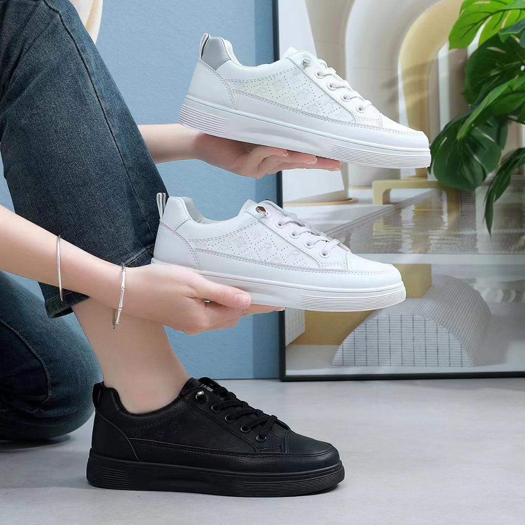 Customized sports little white shoes women's spring and summer new Korean version student versatile shoes children breathable casual white shoes