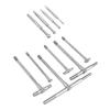 Teleskop-Innenmessgerät-Set aus Edelstahl - 1/8 bis 1/2 Zoll Messbereich und T-Bohrungslehre Teleskopmessgerät 6 Stück 5/16 bis 6 Zoll, langlebig