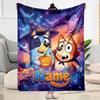 Halloween Night Adventure Customize Text Blanket Gift Customizable Blanket Soft & Cozy Great for Seaside Sofa Picnics Office Chair