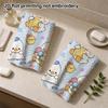 Cute Duck Print Absorbent Bath Towel, Soft Quick Dry Hand Towel