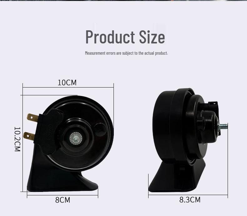 Snail Car Horn for Dongfeng Fengxing S50EV, Jingyi S50T5, and Lingzhi M5EV M7