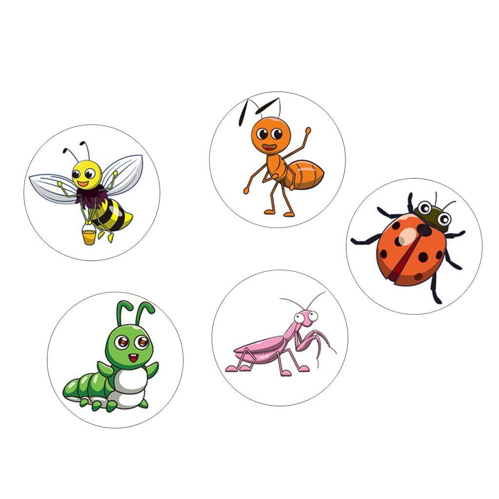 Potty Training Stickers Animals Toilet Target Sticker Reusable Potty Targets Color Changing Pee Target for Kid Training