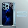 Electroplated Silver Tempered Glass Phone Case for iPhone Case for 11/12/13/14/15/16/17 Pro MAX