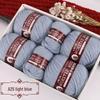 Sanli Wool Yarn 290: Medium Thick Knit Sweater, Scarf, and DIY Seat Cushion