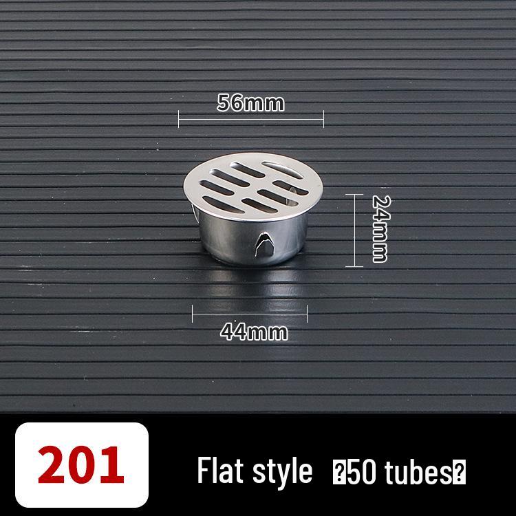 304 Stainless Steel Anti-Clogging Mesh Drain Cover for 75mm Balcony Rooftop Pipes